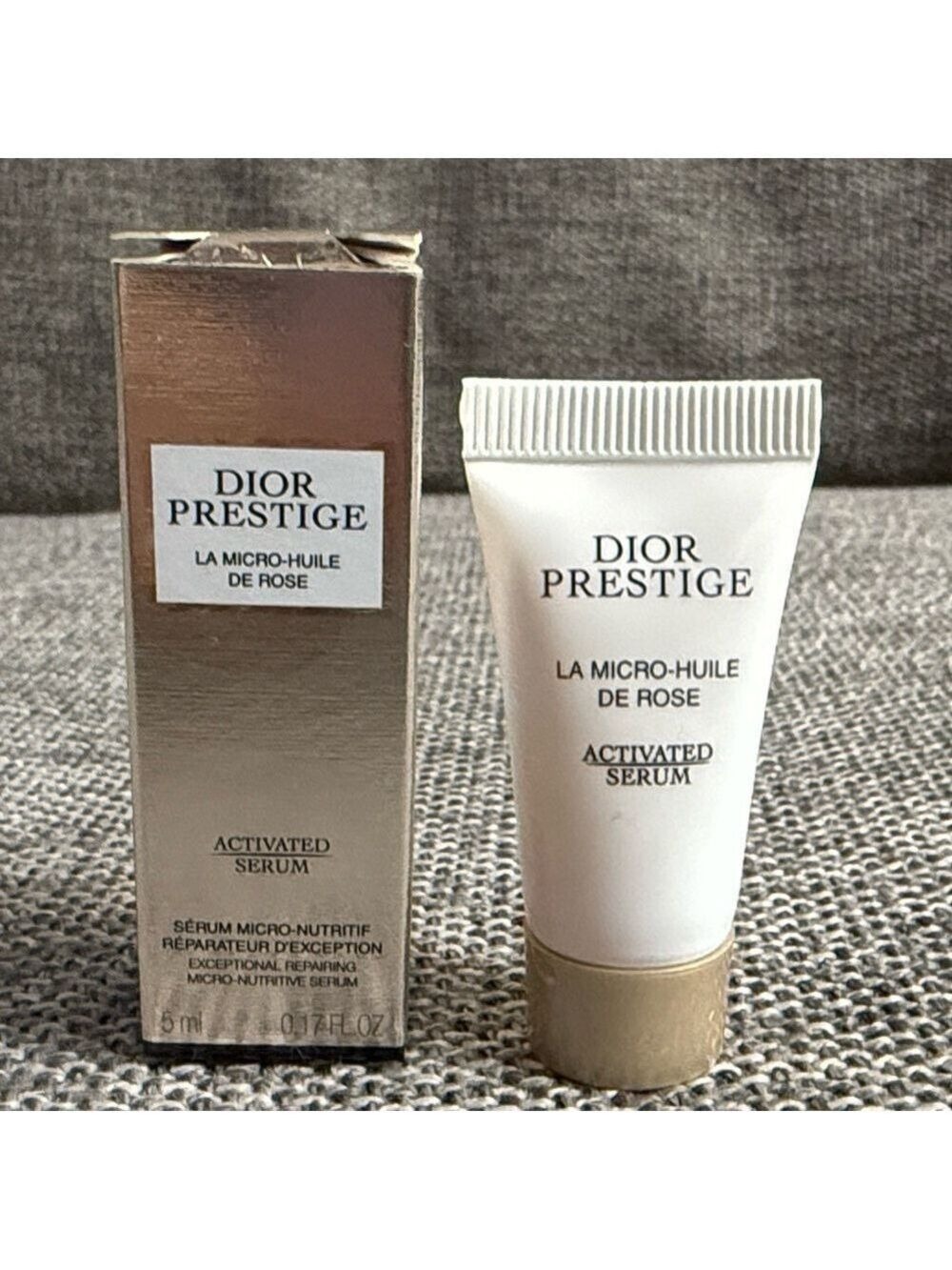 DIOR PRESTIGE La Micro-Huile de Rose Advanced Serum Travel Size 5ml 0.17 FL.Oz